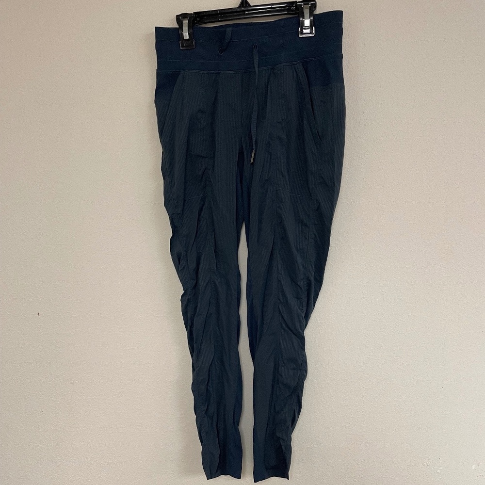 Dark gray Lululemon dance studio pants